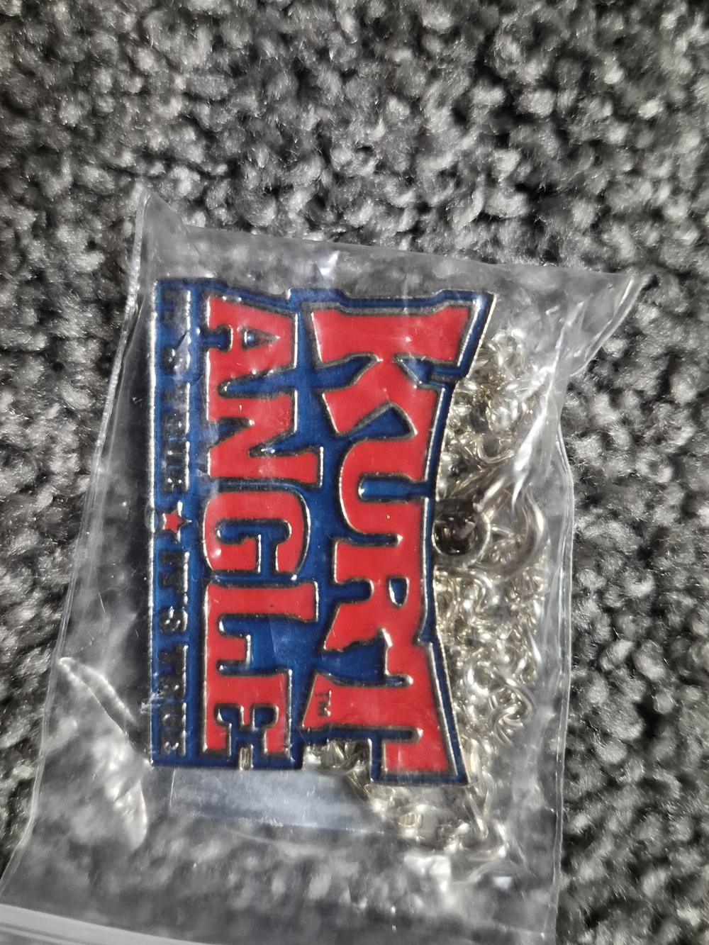 Wwf Kurt Angle necklace